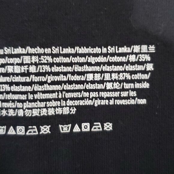 PINK yoga black and grey medium leggings - Picture 7 of 7